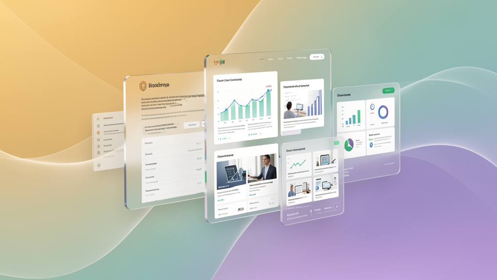AI consulting dashboard visual